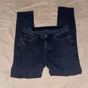 Abercrombie & Fitch black ripped jeans